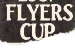 Flyers Cup 1987 Ticket